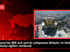 Trabzon'da 500 acil servis �al��an�na ileti�im ve farkl� alanlarda e�itim verilecek