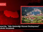 Trabzon'da Aile Hekimli�i Hizmet S�zle�mesi Protokol� �mzaland�