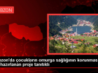 Trabzon'da �ocuklar�n omurga sa�l���n�n korunmas� i�in haz�rlanan proje tan�t�ld�
