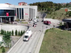 Trafik kazas� tatbikat�nda oyunculuklar ger�e�ini aratmad�
