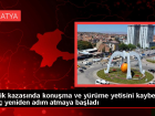 Trafik kazas�nda konu�ma ve y�r�me yetisini kaybeden gen� yeniden ad�m atmaya ba�lad�