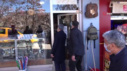 Tunceli'de bin kiilik ekiple, Covid-19 denetimi