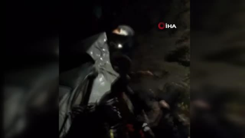 Tunceli'de otomobil baraj glne umaktan aa sayesinde kurtuldular: 3 yaral