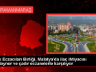 T�rk Eczac�lar� Birli�i, Malatya'da ila� ihtiyac�n� konteyner ve �ad�r eczanelerle kar��l�yor