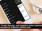 T�rk Toraks Derne�i: Suda bo�ulma riskine kar�� uyar�