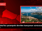Tuzla'da �arampole Devrilen Hafriyat Kamyonunun S�r�c�s� Hayat�n� Kaybetti
