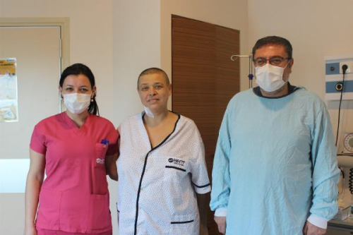 Ukraynal hasta, TRKK'ten bulunan kk hcre ile yaama tutundu