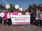 �nl� oyunculardan meme kanseri fark�ndal�k eylemine tam destek