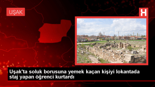 Uak'ta Staj Yapan A rencisi Mteriyi Kurtard