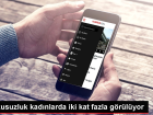 Uykusuzluk kad�nlarda iki kat fazla g�r�l�yor