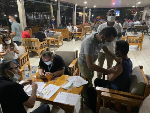 Vakalarn yksek olduu Diyarbakr'da ekipler ay bahelerinde a yapyor