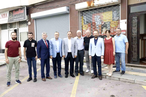 Vali etin Oktay Kaldrm Basn Mensuplarna Veda Ziyaretinde Bulundu