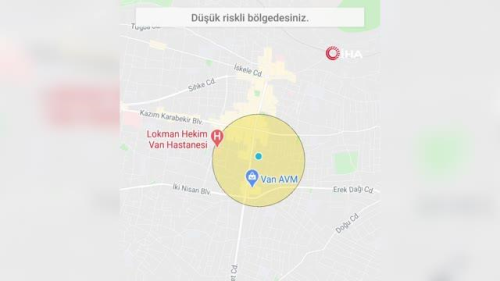 Van'da kstlamalarla risk haritas krmzdan yeile dnd
