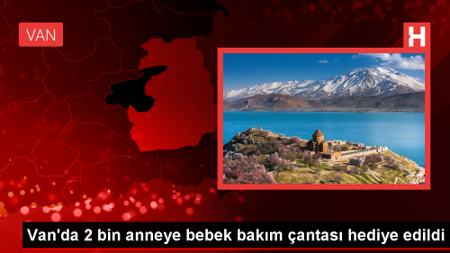 Van'da Yeni Doum Yapan Anneler in Bebek Malzemeleri Hediye Edildi