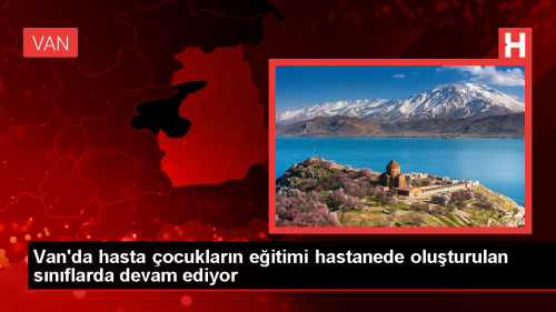 Van Eitim ve Aratrma Hastanesi'nde Tedavi Gren ocuklar Eitimlerine Devam Ediyor
