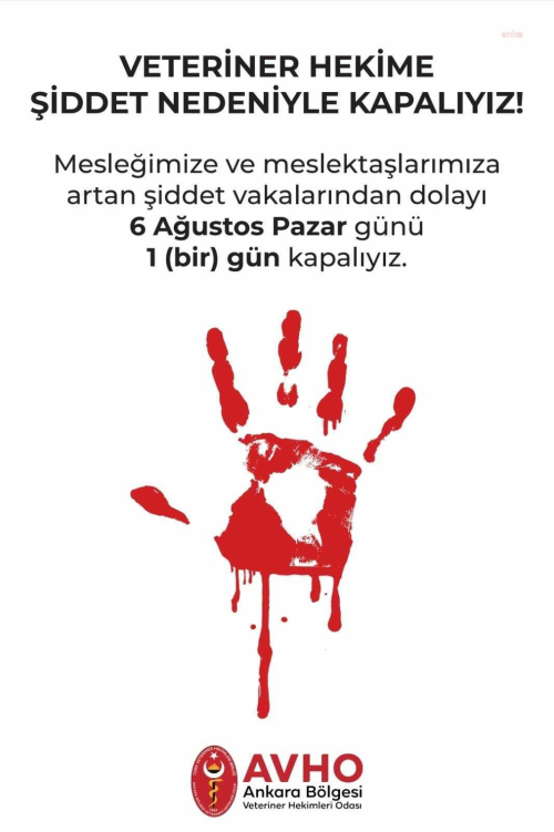 Veterinerler, iddeti protesto etmek iin i brakacak