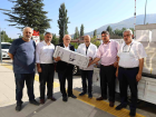 Yahyal� Devlet Hastanesine Be�ik ve �ocuk Bak�m Masas� Hibe Edildi