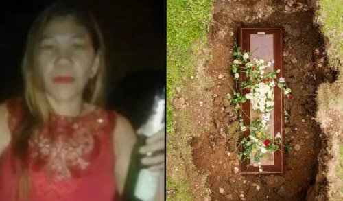 Yanllkla diri diri gmlen kadn, 11 gn sonra mezardan sa karld