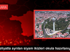 Yapk ikizler Derman ve Yiit 5'inci ya gnlerini kutlad