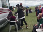 Yaylada metrelerce uzunlukta a�� kuyru�u