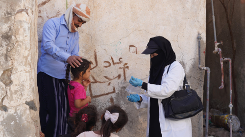 Yemen'in Taiz vilayetinde koleraya kar a kampanyas