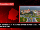 Y�k�m esnas�nda i� makinesi enkaz alt�nda kald�... O anlar kamerada