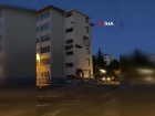 Y�k�mda duvar caddeye b�yle devrildi