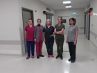 Yo�un bak�mdan ��kan depremzede kad�ndan sa�l�k��lara te�ekk�r