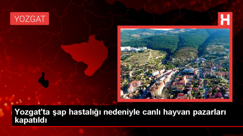 Yozgat'ta ap Hastal Nedeniyle Canl Hayvan Pazarlar Kapatld
