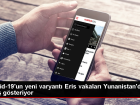 Yunanistan'da Kovid-19 Varyant� Eris Vakalar� Art�yor