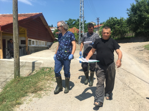 Zonguldak'ta ap Hastal Nedeniyle 136 Ky Karantina Altna Alnd