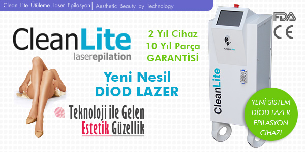 clean Lite Diod Lazer Epilasyon Cihaz